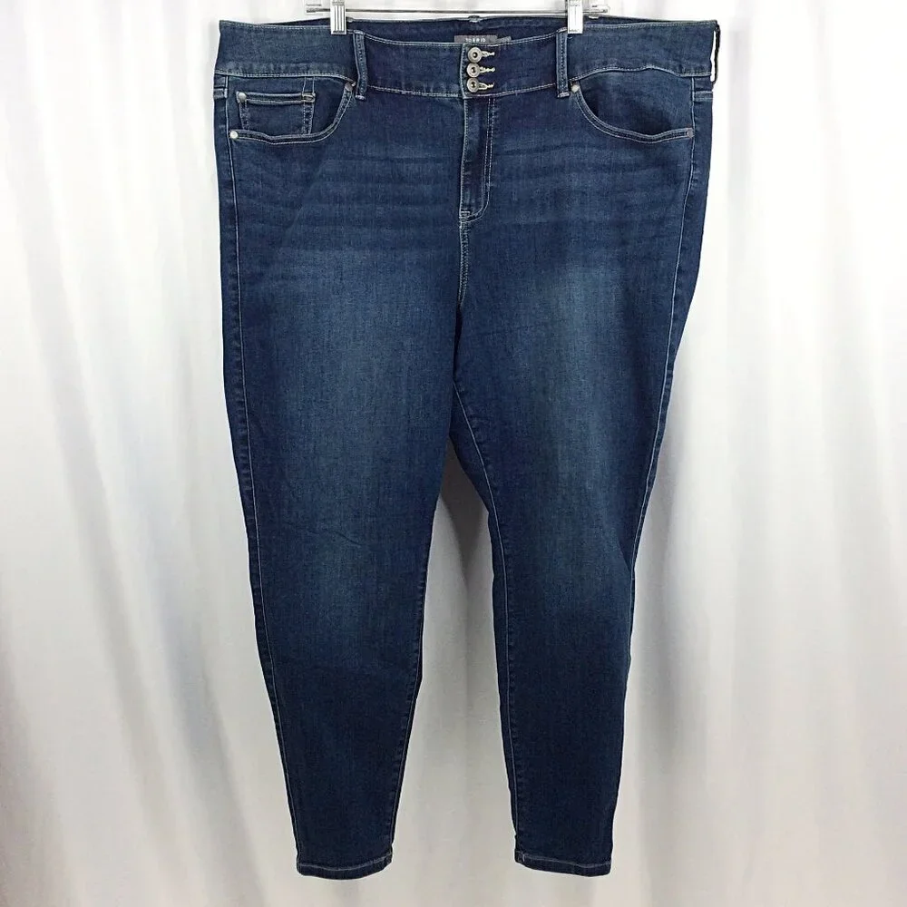 TORRID Women's Plus Size 26 Jegging Skinny Super Soft High-Rise Jeans‎ Stretch